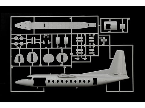 Italeri Fokker F-27 Maritime Patrol 1/72 surenkamas modelis