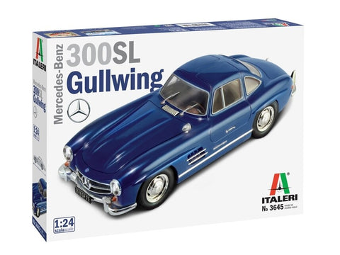 Italeri Mercedes-Benz 300 SL "Gullwing" 1/24 plastikinis modelis