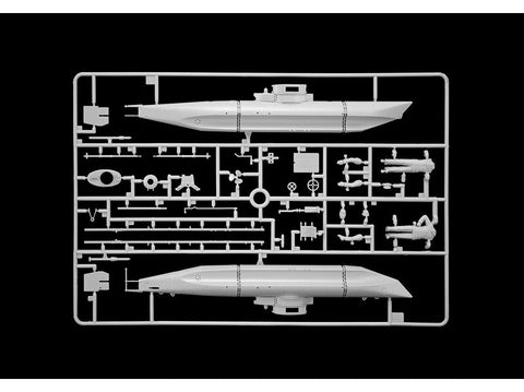 Italeri Biber nykštukinis povandeninis laivas 1/35 – surenkamas modelis