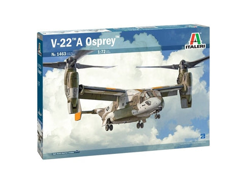 Italeri V-22A Osprey 1/72 plastikinis lėktuvo modelio rinkinys (1463)