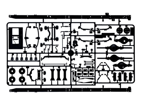 Italeri Freightliner FLD 120 Special 1:24 surenkamas plastikinis modelis