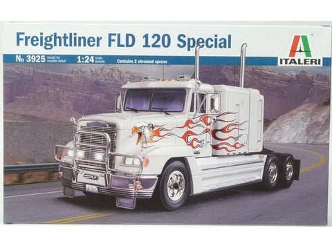 Italeri Freightliner FLD 120 Special 1:24 surenkamas plastikinis modelis