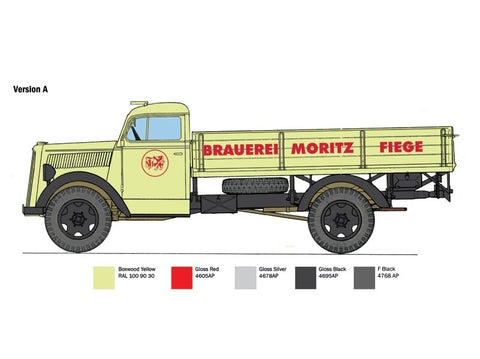 Italeri Opel Blitz Classic 1/24 plastikinis surenkamas modelis 3960