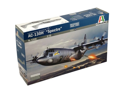 Italeri Lockheed Martin AC-130H Spectre 1/72 plastikinis lėktuvo modelis