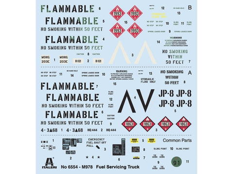 Italeri M978 kuro papildymo sunkvežimis 1/35 (6554)