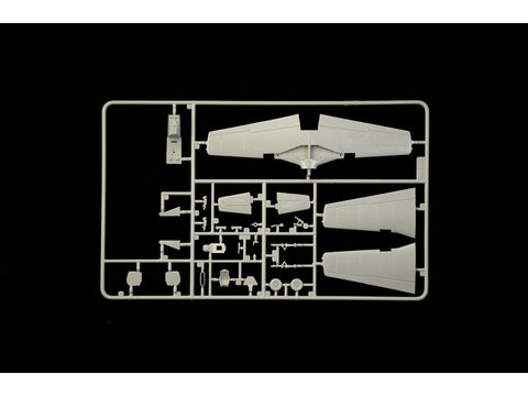 Italeri P-51D Mustang asai 1/72 plastikinis lėktuvo modelis 1484