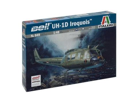 Italeri Bell UH-1D Huey Iroquois 1/48 plastikinis surenkamas modelis (0849)