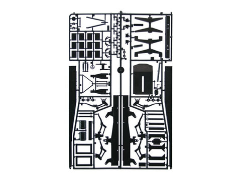 Italeri TOPAS sunkiųjų tankų priekaba, plastikinis rinkinys 1:24