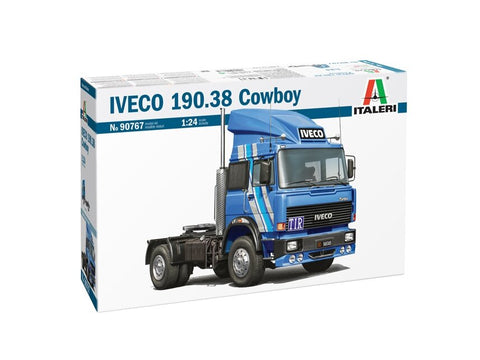 Italeri Iveco 190.38 Cowboy Truck 1/24 surenkamas sunkvežimio modelis