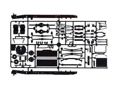 Italeri Iveco 190.38 Cowboy Truck 1/24 surenkamas sunkvežimio modelis