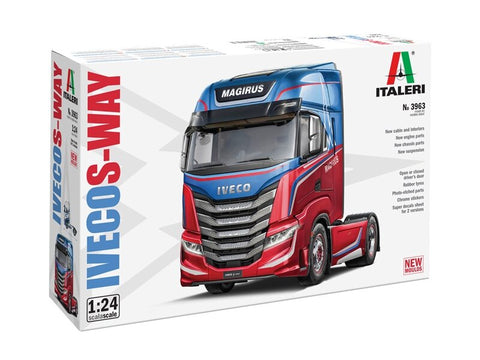 Italeri IVECO Stralis S-Way 1:24 plastikinis sunkvežimio modelio rinkinys 3963