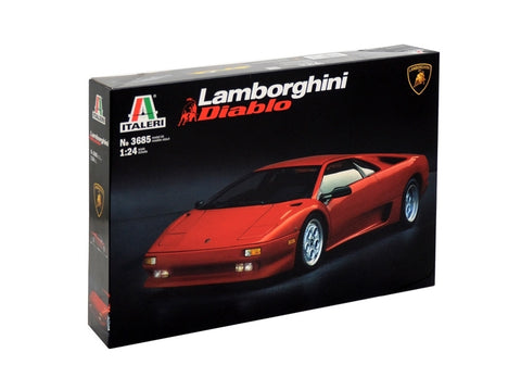 Italeri Lamborghini Diablo 1/24 plastikinis surenkamas modelis 3685