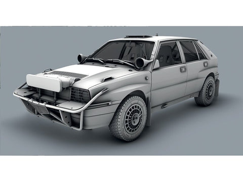 Italeri Lancia Delta Integrale Safari 16V plastikinis modelis 1:12, 33,5 cm