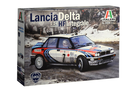 Italeri Lancia Delta HF Integrale 1/24 plastikinis surinkimo rinkinys 3658