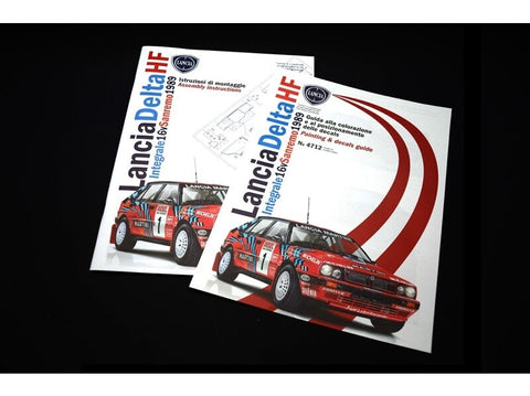 Italeri Lancia Delta HF Integrale Sanremo 1989 1/12 plastikinis rinkinys