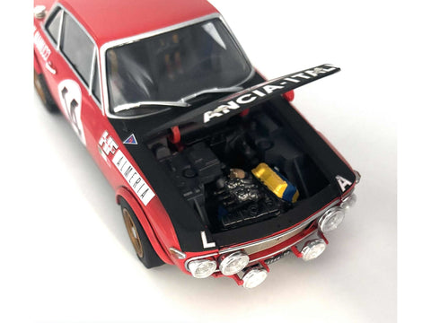 Italeri Lancia Fulvia HF Rally Monte Carlo 1972 1/24 surenkamas modelis