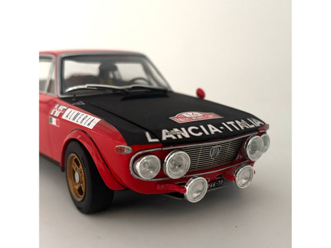 Italeri Lancia Fulvia HF Rally Monte Carlo 1972 1/24 surenkamas modelis