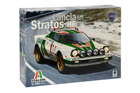 Italeri Lancia Stratos HF 1/24 plastikinis surinkimo rinkinys (3654)