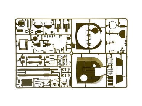 Italeri M109 A2/A3/G savaeigė haubica 1/35 plastikinis rinkinys 6589