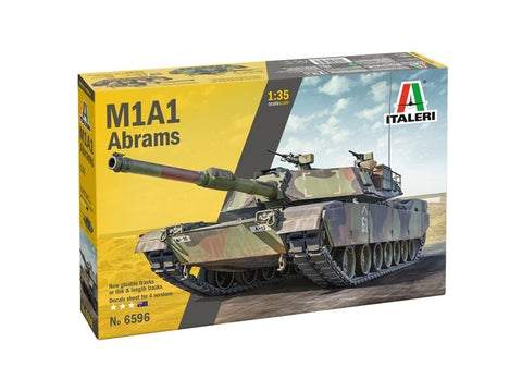 Italeri M1A1 Abrams 1/35 plastikinis surenkamas modelis (6596)