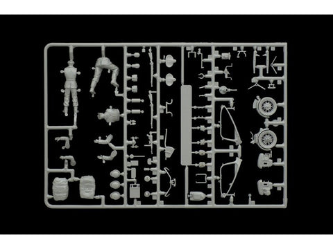 Italeri Zundapp KS750 su priekaba 1/35 plastikinis surenkamas modelis