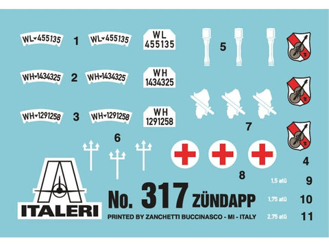 Italeri Zundapp KS750 su priekaba 1/35 plastikinis surenkamas modelis
