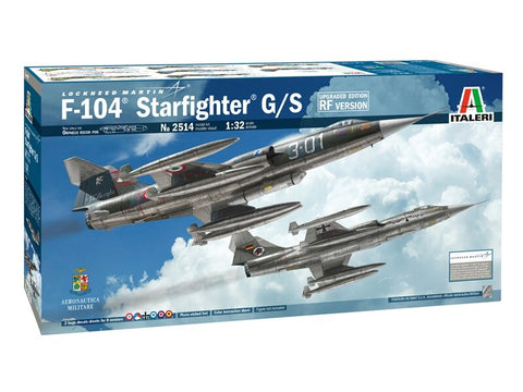 Italeri Lockheed F-104 Starfighter G/S 1/32 plastikinis modelis 2514