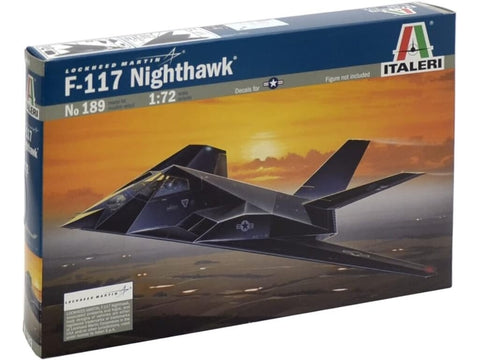 Italeri Lockheed F-117A Nighthawk 1/72 plastikinis lėktuvas