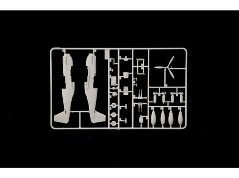 Italeri P-51A Mustang 1/72 plastikinis surinkamas lėktuvo modelis