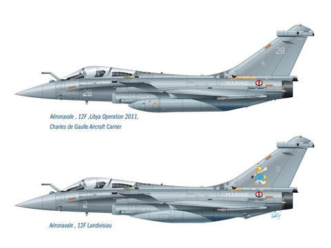Italeri Dassault Rafale M 1/72 plastikinis lėktuvo modelis