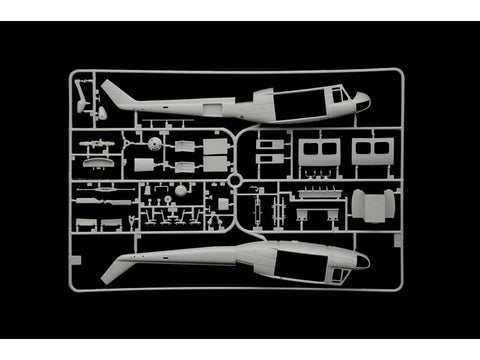 Italeri Bell AB-205/UH-1D SAR sraigtasparnio modelis 1/48