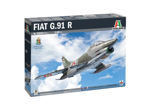 Italeri FIAT G.91 R 1/48 plastikinis surenkamas lėktuvo modelis