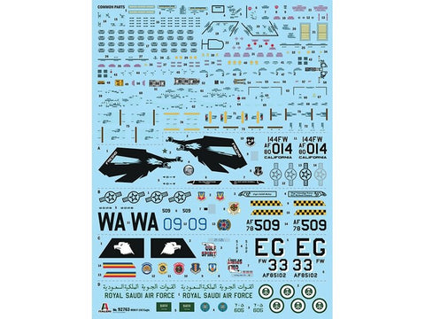 Italeri F-15C Eagle plastikinis lėktuvo modelis 1/48 su lipdukais 40 cm