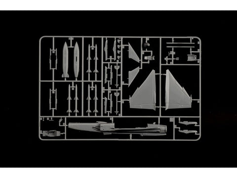 Italeri Saab JAS-39D Gripen dvivietis lėktuvas 1/72 plastikinis rinkinys