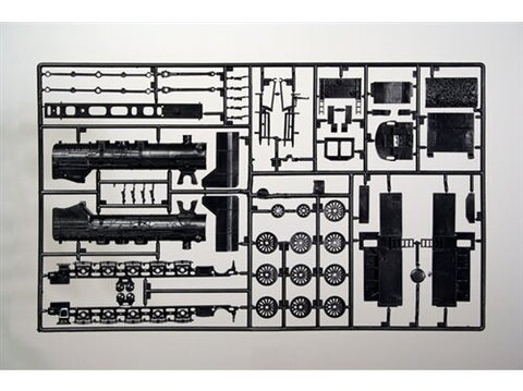 Italeri plastikinis lokomotyvo BR50 HO 1/87 surinkimo rinkinys
