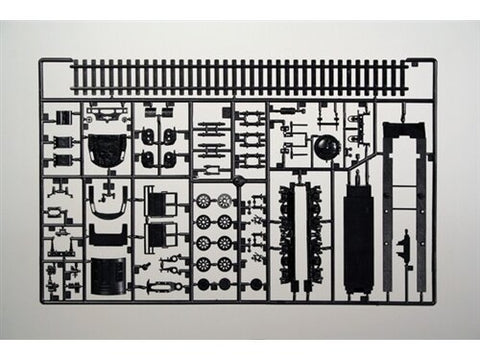 Italeri plastikinis lokomotyvo BR50 HO 1/87 surinkimo rinkinys