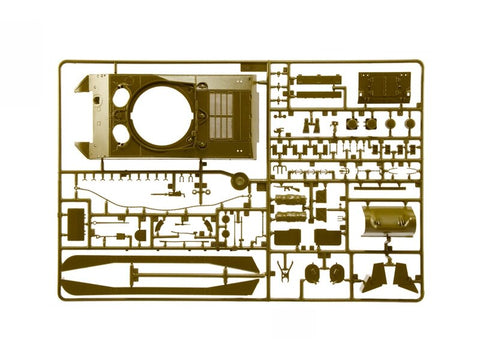 Italeri M36B1 90mm GMC savaeigio pabūklo surenkamas modelis 1/35, 96538