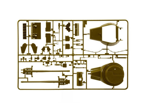 Italeri M36B1 90mm GMC savaeigio pabūklo surenkamas modelis 1/35, 96538
