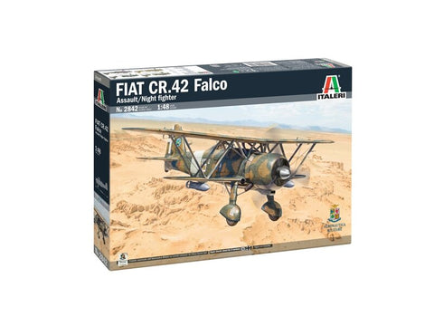 Italeri FIAT CR.42 Falco puolamasis/naktinis naikintuvas 1/48 (2842)