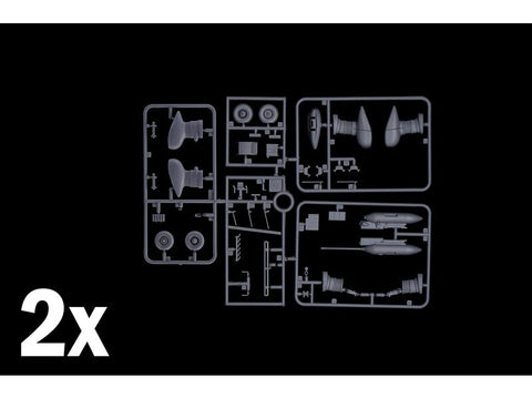 Italeri Junkers Ju 87 G-1 Stuka Kanonenvogel 1/48 plastikinis rinkinys