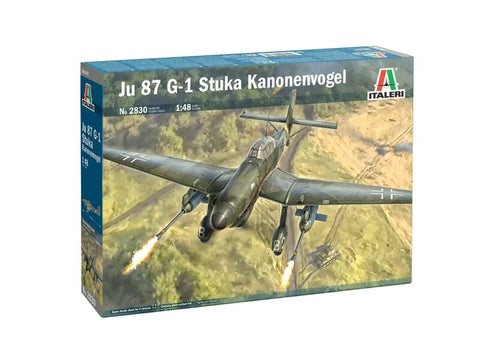 Italeri Junkers Ju 87 G-1 Stuka Kanonenvogel 1/48 plastikinis rinkinys