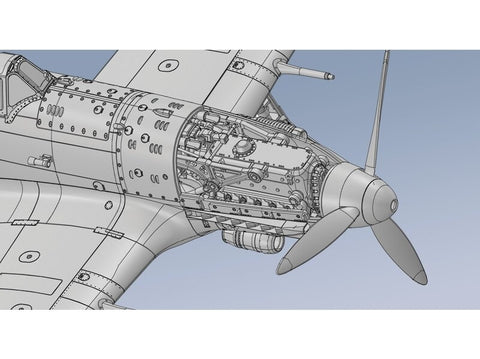 Italeri Macchi C.205 Veltro 1/32 lėktuvas – plastikinis modelis (2519)