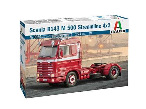 Italeri Scania R143M 500 Streamline 4x2 1/24 plastikinis modelis