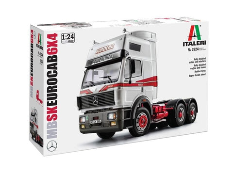 Italeri Mercedes-Benz SK Eurocab 6x4 1/24 plastikinis surenkamas modelis