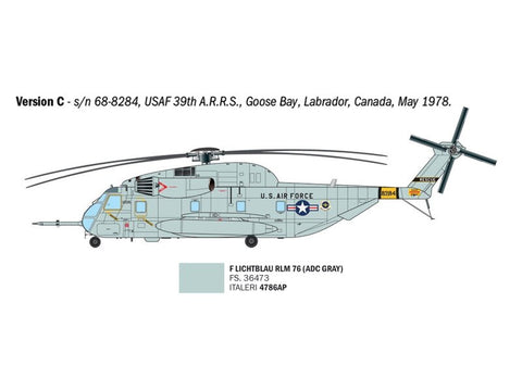 Italeri HH-53C Super Jolly Green Giant sraigtasparnis 1/72