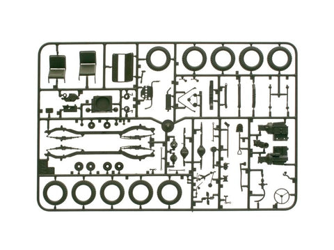 Italeri Willys Jeep MB 80-metis 1/24 plastikinis surenkamas rinkinys