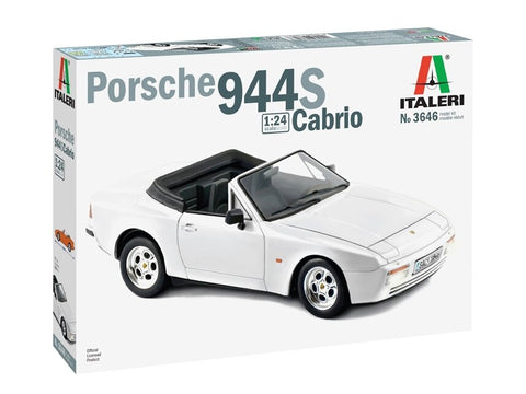 Italeri Porsche 944S Cabrio 1:24 plastikinis surenkamas rinkinys
