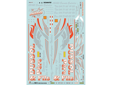 Italeri 1/24 krovininė priekaba – plastikinis surenkamas rinkinys 3885