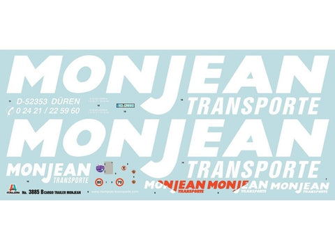 Italeri 1/24 krovininė priekaba – plastikinis surenkamas rinkinys 3885