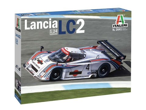 Italeri Lancia LC2 24h Le Mans 1983 plastikinis surenkamas modelis 1/24